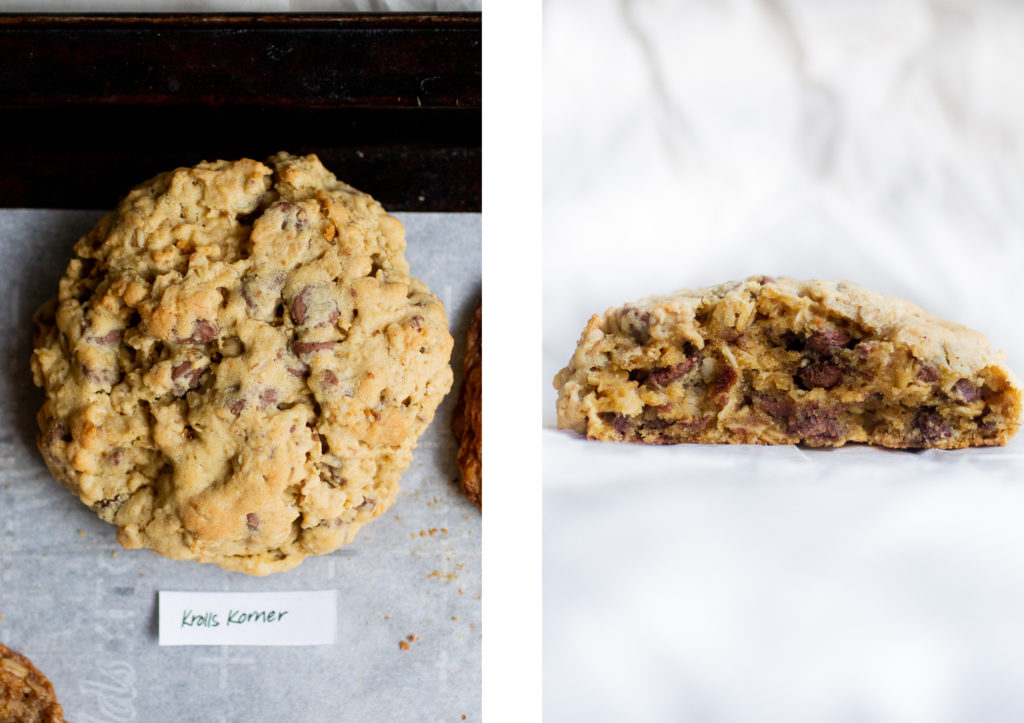 Chewy Oatmeal Chocolate Chip Cookies Kroll's Korner